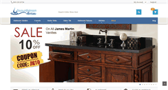 Desktop Screenshot of discountbathroomvanities.com